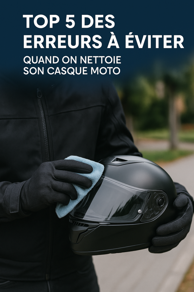 Erreurs nettoyage casque